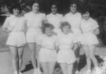 Camlica Lycee Volleyball team with Ayten as Captain (1951